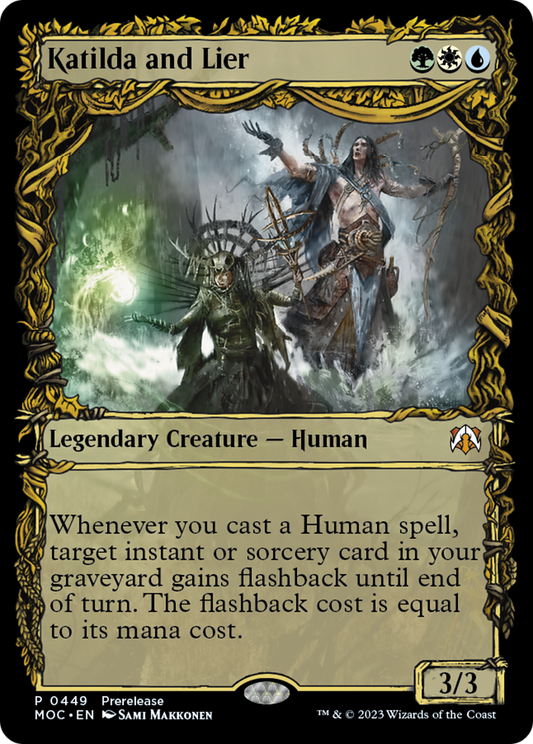 Katilda and Lier (Showcase) (PRE-449) - March of the Machine Commander: (Showcase)