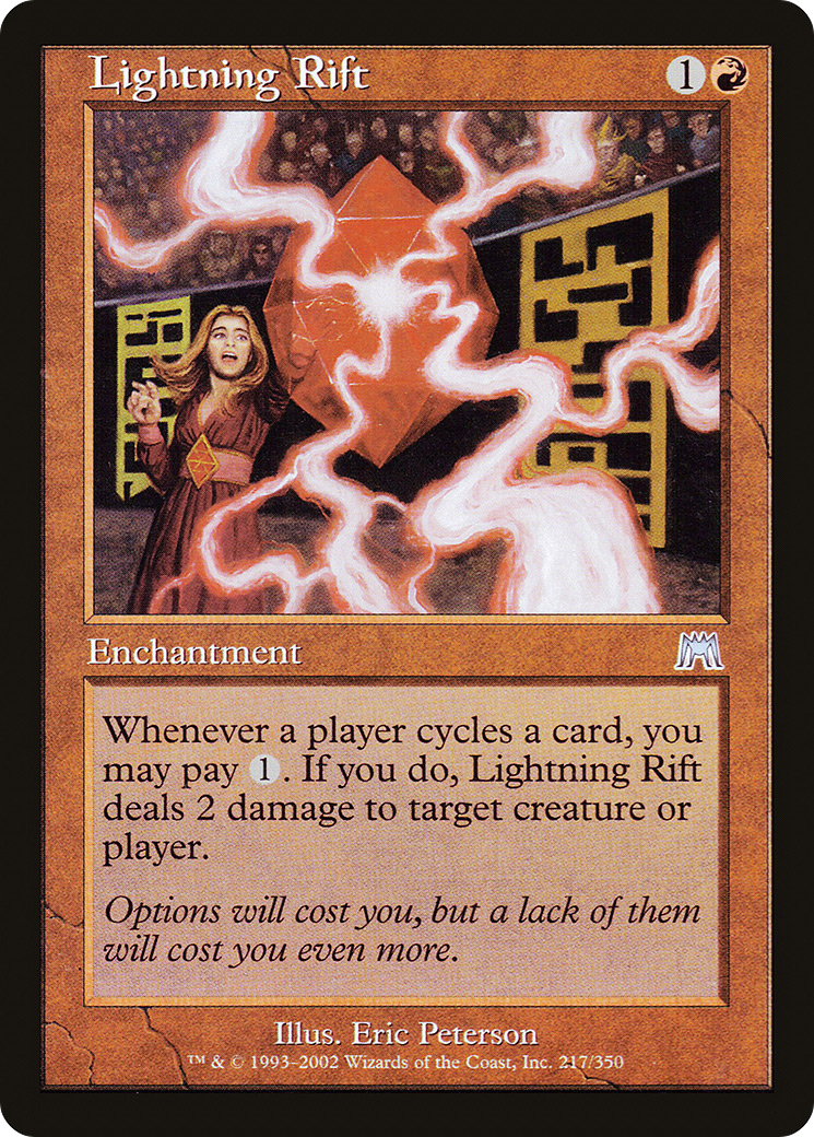 Lightning Rift (ONS-217) - Onslaught Foil