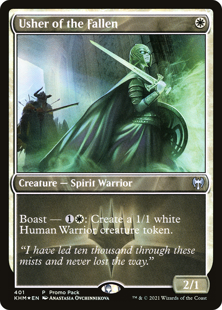Usher of the Fallen (PPKHM-401) - Kaldheim Foil (Promo Pack)