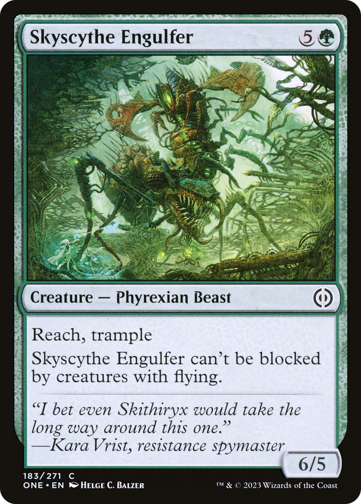 Skyscythe Engulfer (ONE-183) - Phyrexia: All Will Be One Foil