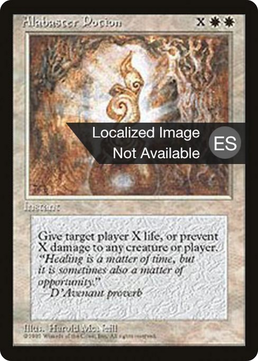 Alabaster Potion (4BB-001) - Fourth Edition Foreign Black Border