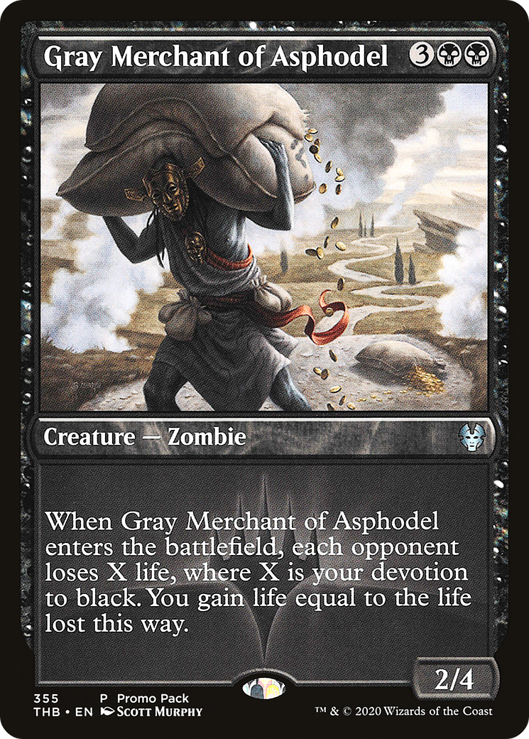 Gray Merchant of Asphodel (THB-355) - Theros Beyond Death