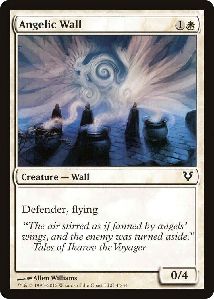 Angelic Wall (AVR-004) - Avacyn Restored Foil