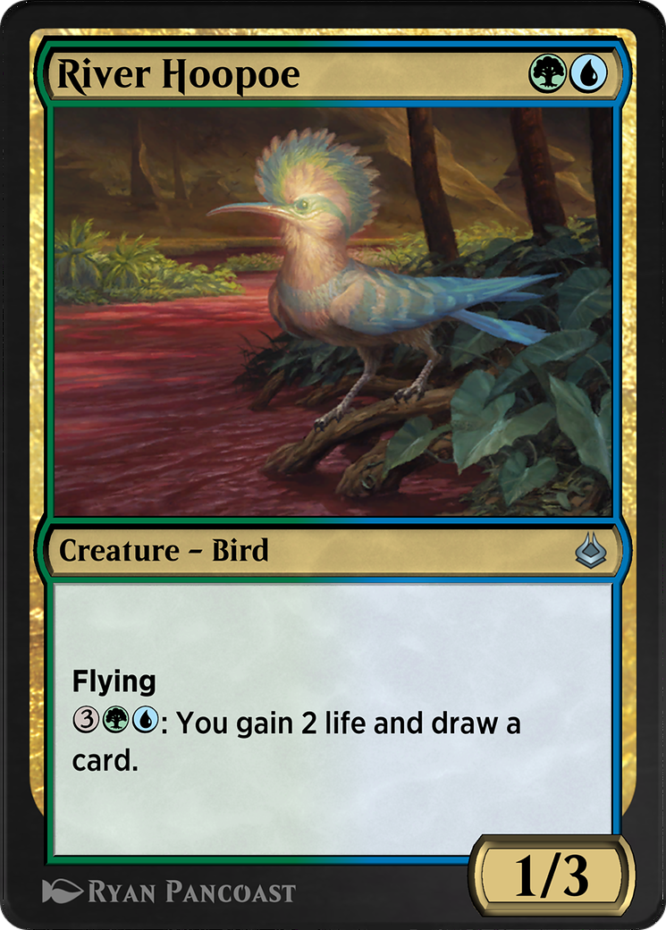 River Hoopoe (AKR-256) - Amonkhet Remastered