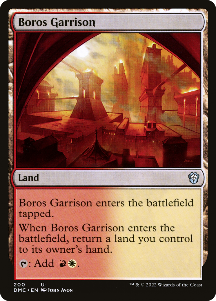 Boros Garrison (DMC-200) - Dominaria United Commander