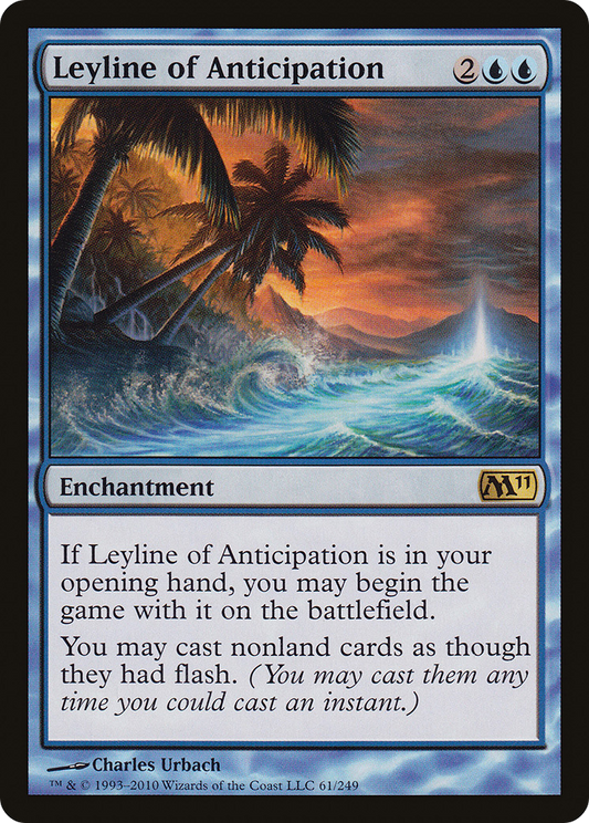 Leyline of Anticipation (M11-061) - Magic 2011 Foil