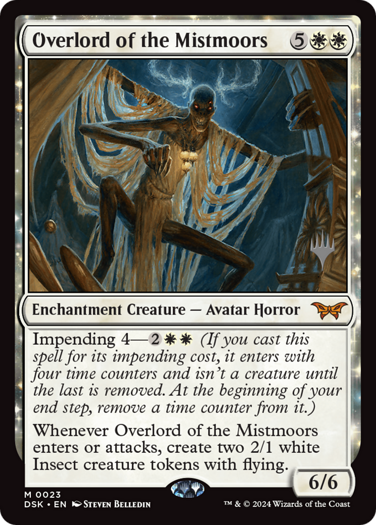 Overlord of the Mistmoors (PPDSK-023) - Duskmourn: House of Horror Promos Foil (Promo Pack)