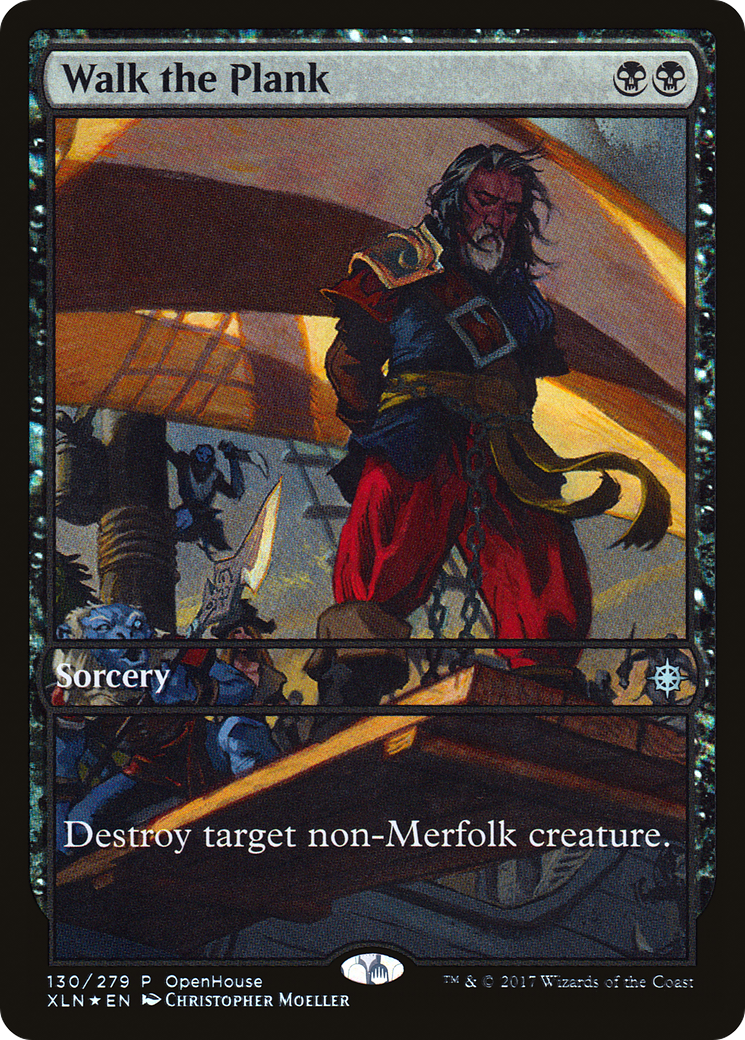 Walk the Plank (PXLN-130) - Ixalan Promos Foil