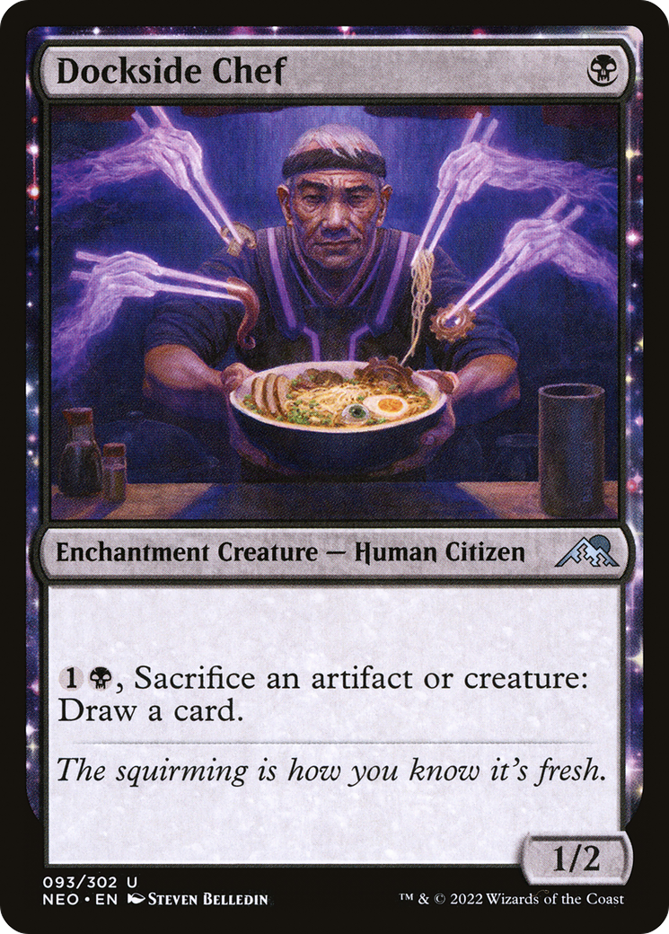 Dockside Chef (NEO-093) - Kamigawa: Neon Dynasty Foil