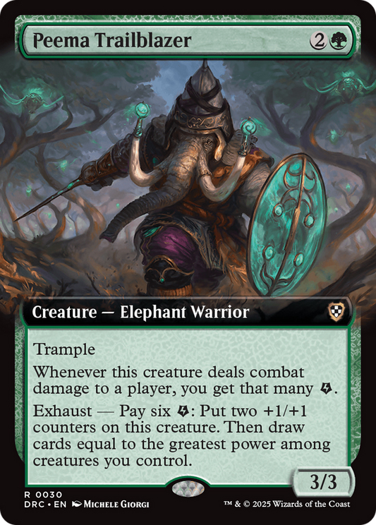 Peema Trailblazer (DRC-030) - Commander: Aetherdrift: (Extended Art)