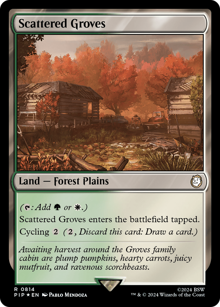 Scattered Groves (PIP-814) - Fallout Foil