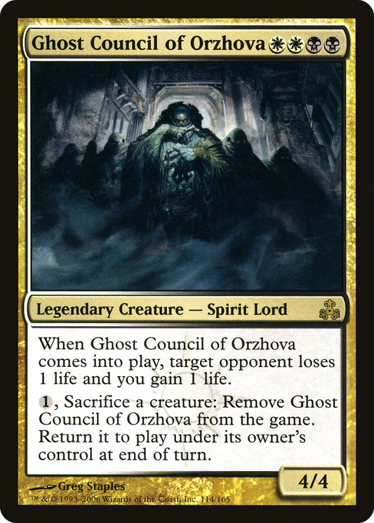 Ghost Council of Orzhova (GPT-114) - Guildpact