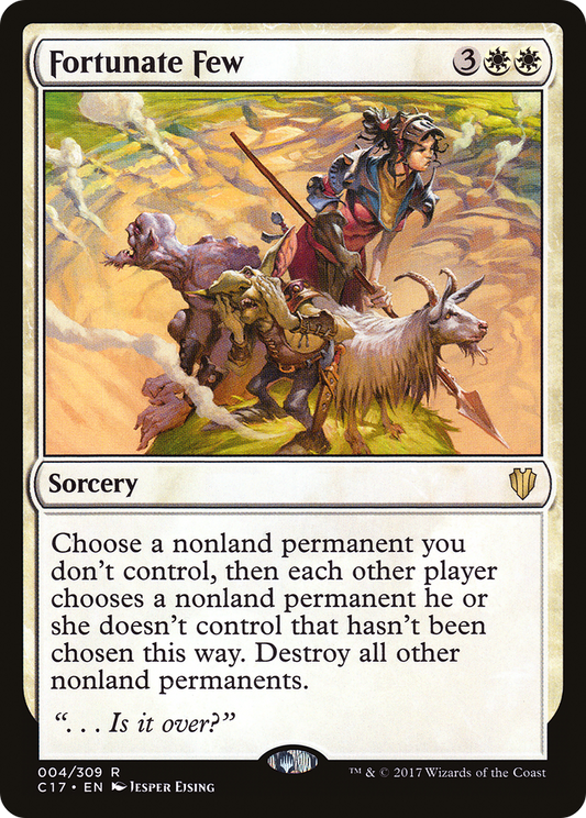 Fortunate Few (C17-004) - Commander 2017
