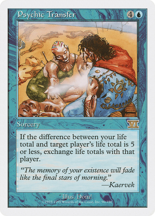Psychic Transfer (6ED-090) - Classic Sixth Edition