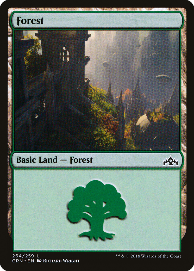 Forest (GRN-264) - Guilds of Ravnica