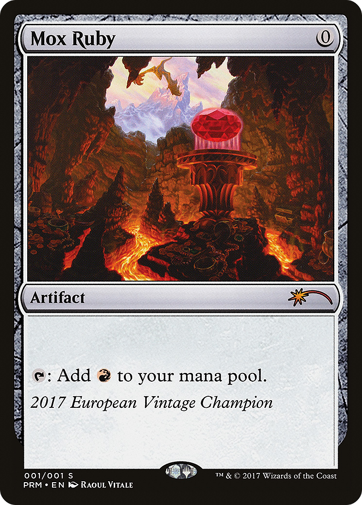 Mox Ruby (OVNT-2017EU) - Vintage Championship