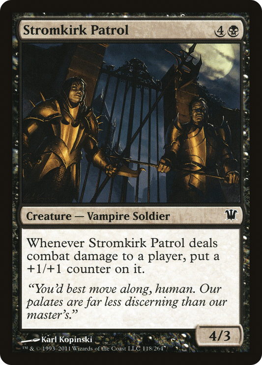 Stromkirk Patrol (ISD-118) - Innistrad Foil