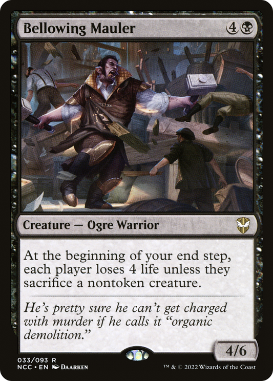 Bellowing Mauler (NCC-033) - New Capenna Commander