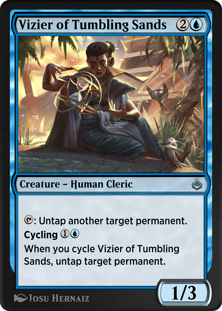 Vizier of Tumbling Sands (AKR-089) - Amonkhet Remastered