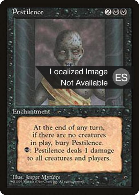 Pestilence (4BB-152) - Fourth Edition Foreign Black Border