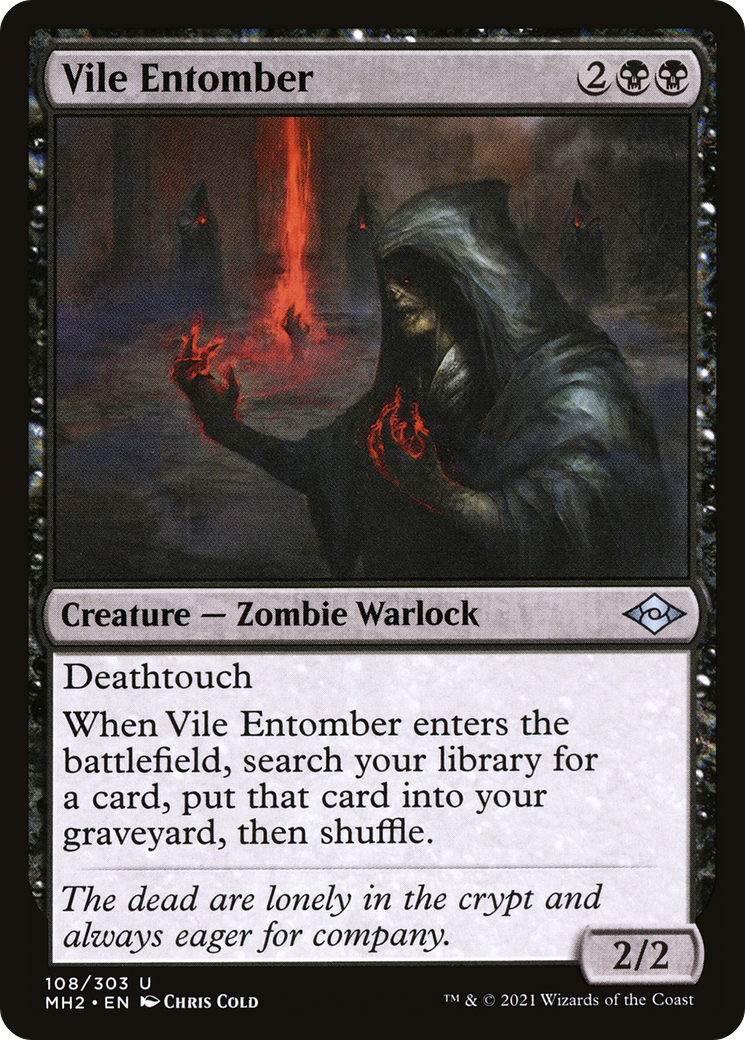 Vile Entomber (MH2-108) - Modern Horizons 2 Foil