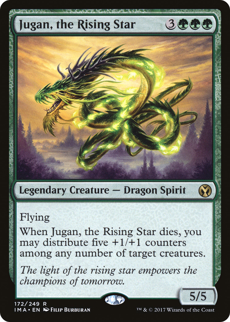 Jugan, the Rising Star (IMA-172) - Iconic Masters Foil