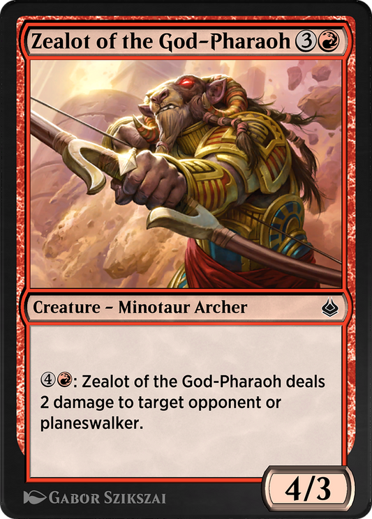 Zealot of the God-Pharaoh (AKR-181) - Amonkhet Remastered