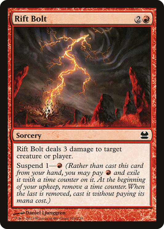 Rift Bolt (MMA-126) - Modern Masters Foil