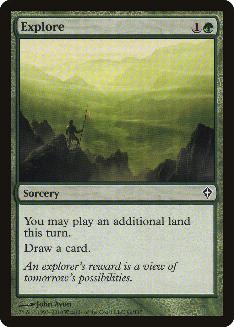 Explore (WWK-099) - Worldwake Foil