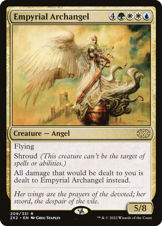 Empyrial Archangel (2X2-209) - Double Masters 2022