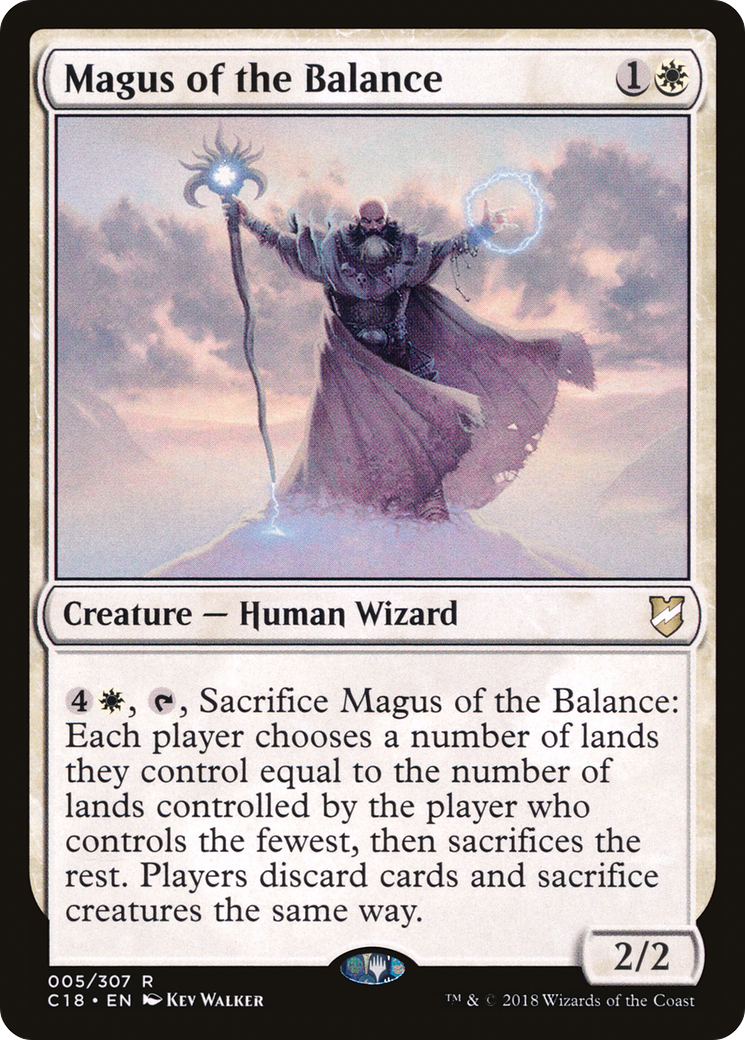 Magus of the Balance (C18-005) - Commander 2018