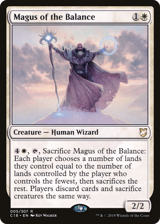 Magus of the Balance (C18-005) - Commander 2018