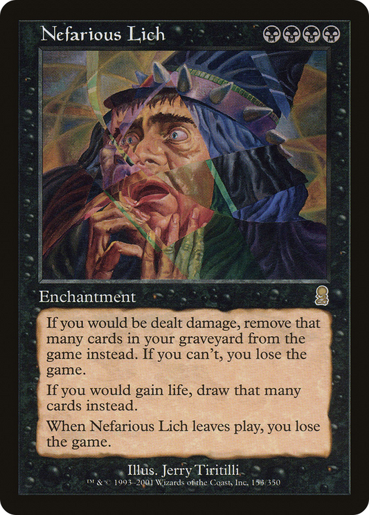 Nefarious Lich (ODY-153) - Odyssey Foil