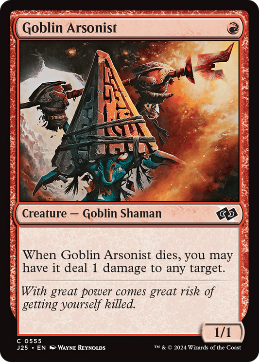 Goblin Arsonist (J25-555) - Foundations Jumpstart