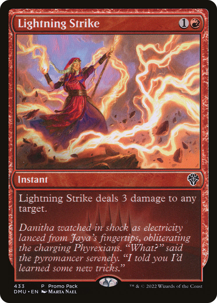 Lightning Strike (DMU-433) - Dominaria United Foil