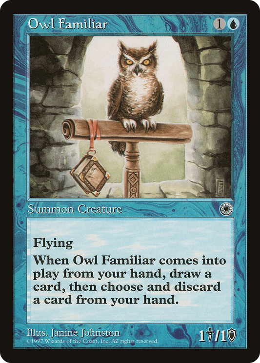 Owl Familiar (POR-063) - Portal