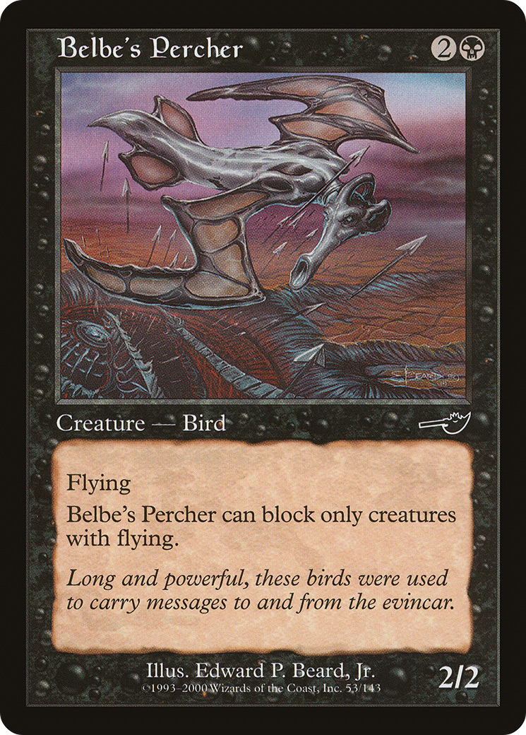 Belbe's Percher (NEM-053) - Nemesis