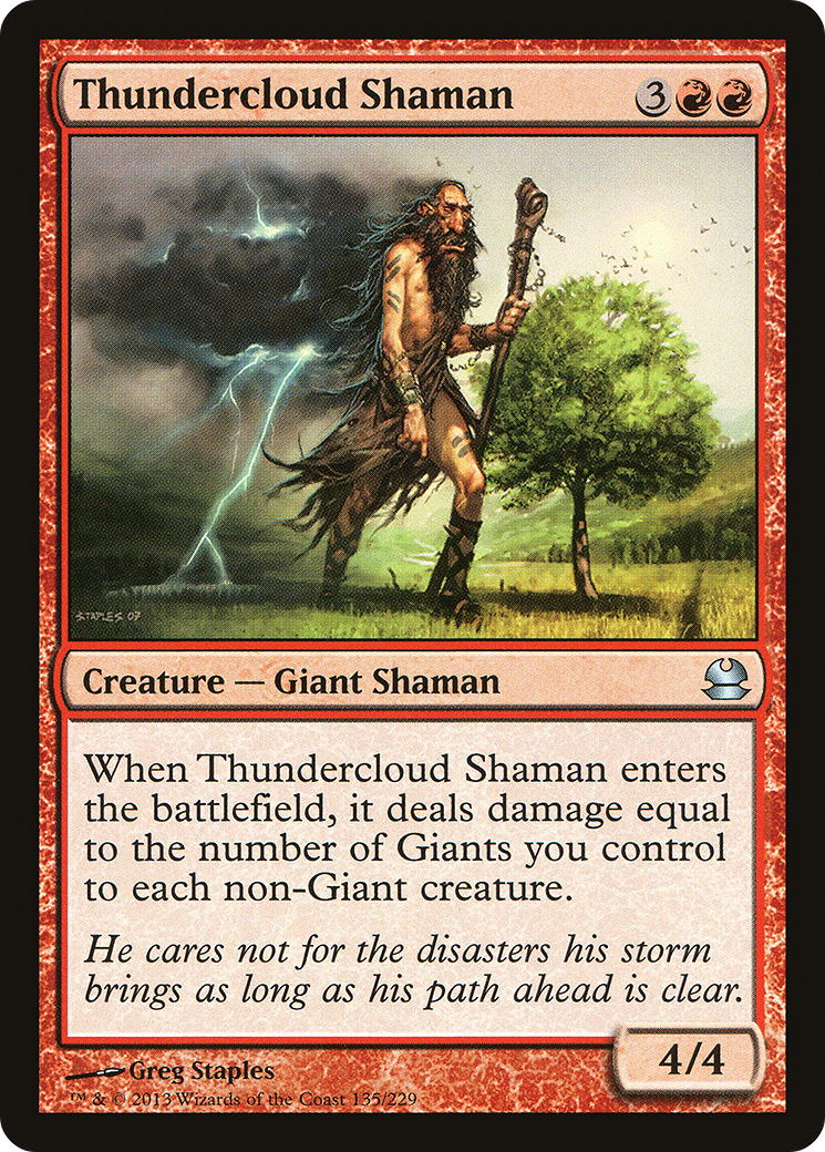 Thundercloud Shaman (MMA-135) - Modern Masters