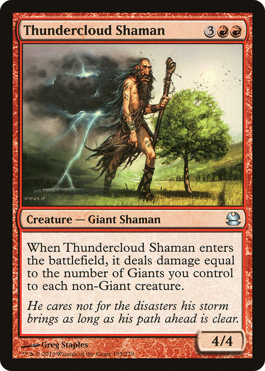 Thundercloud Shaman (MMA-135) - Modern Masters