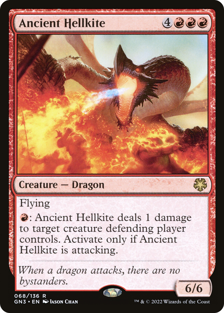 Ancient Hellkite (GN3-068) - Game Night: Free-for-All