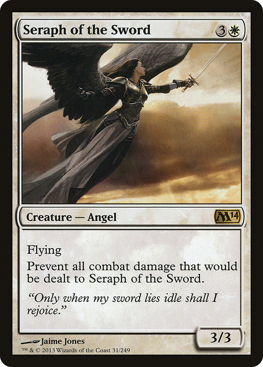 Seraph of the Sword (M14-031) - Magic 2014 Foil