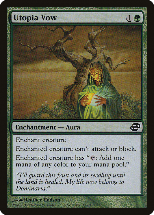 Utopia Vow (PLC-142) - Planar Chaos Foil