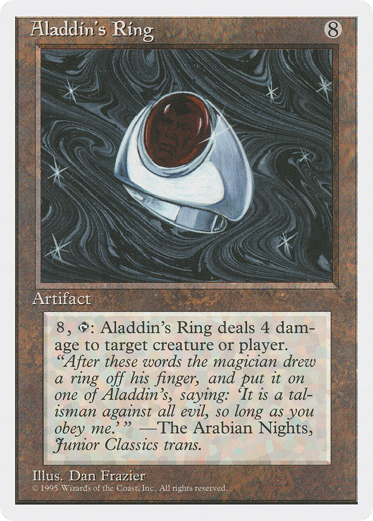 Aladdin's Ring (4ED-292) - Fourth Edition