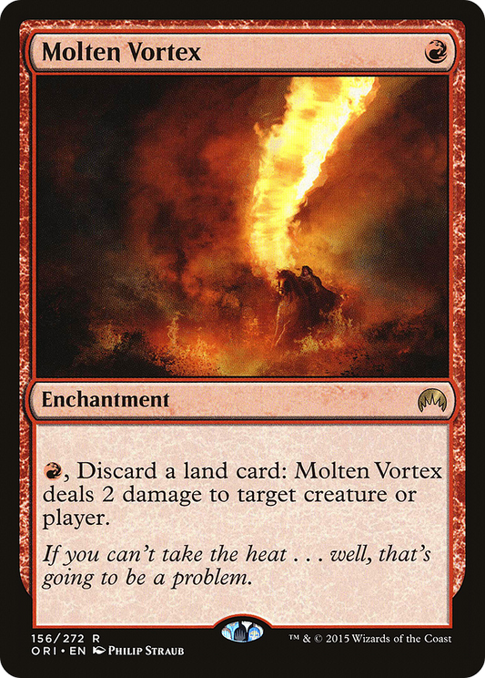 Molten Vortex (ORI-156) - Magic Origins Foil