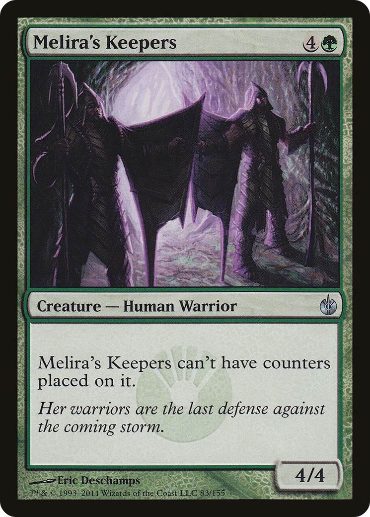 Melira's Keepers (MBS-083) - Mirrodin Besieged