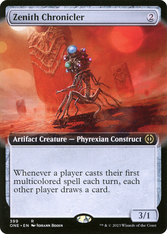 Zenith Chronicler (ONE-399) - Phyrexia: All Will Be One: (Extended Art)