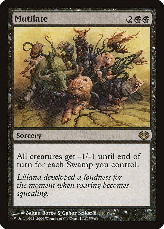 Mutilate (DDD-055) - Duel Decks: Garruk vs. Liliana