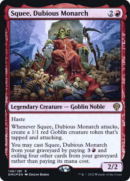 Squee, Dubious Monarch (PDMU-146S) - Dominaria United Promos Foil