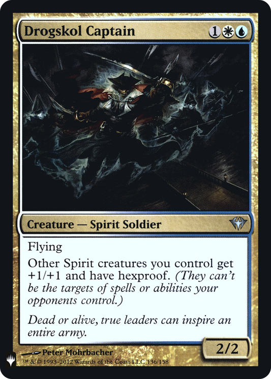 Drogskol Captain (LIST-DKA-136) - The List Foil