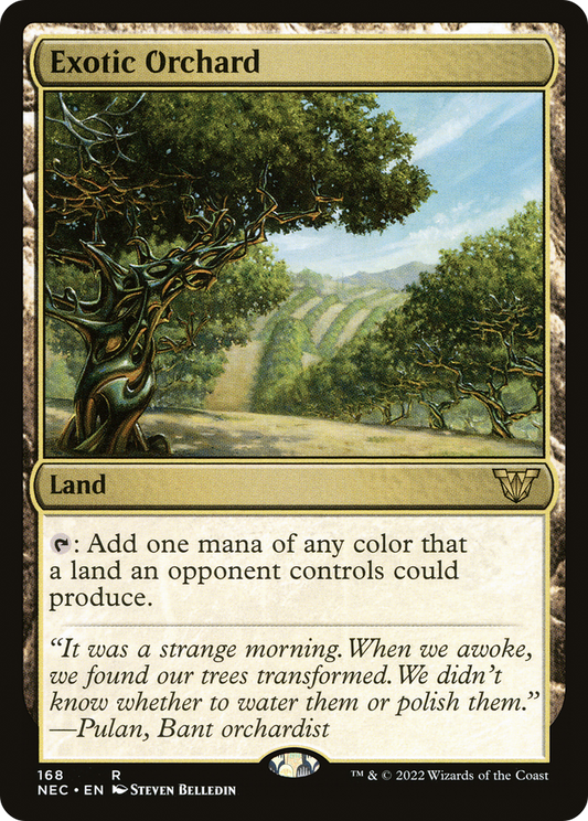 Exotic Orchard (NEC-168) - Neon Dynasty Commander